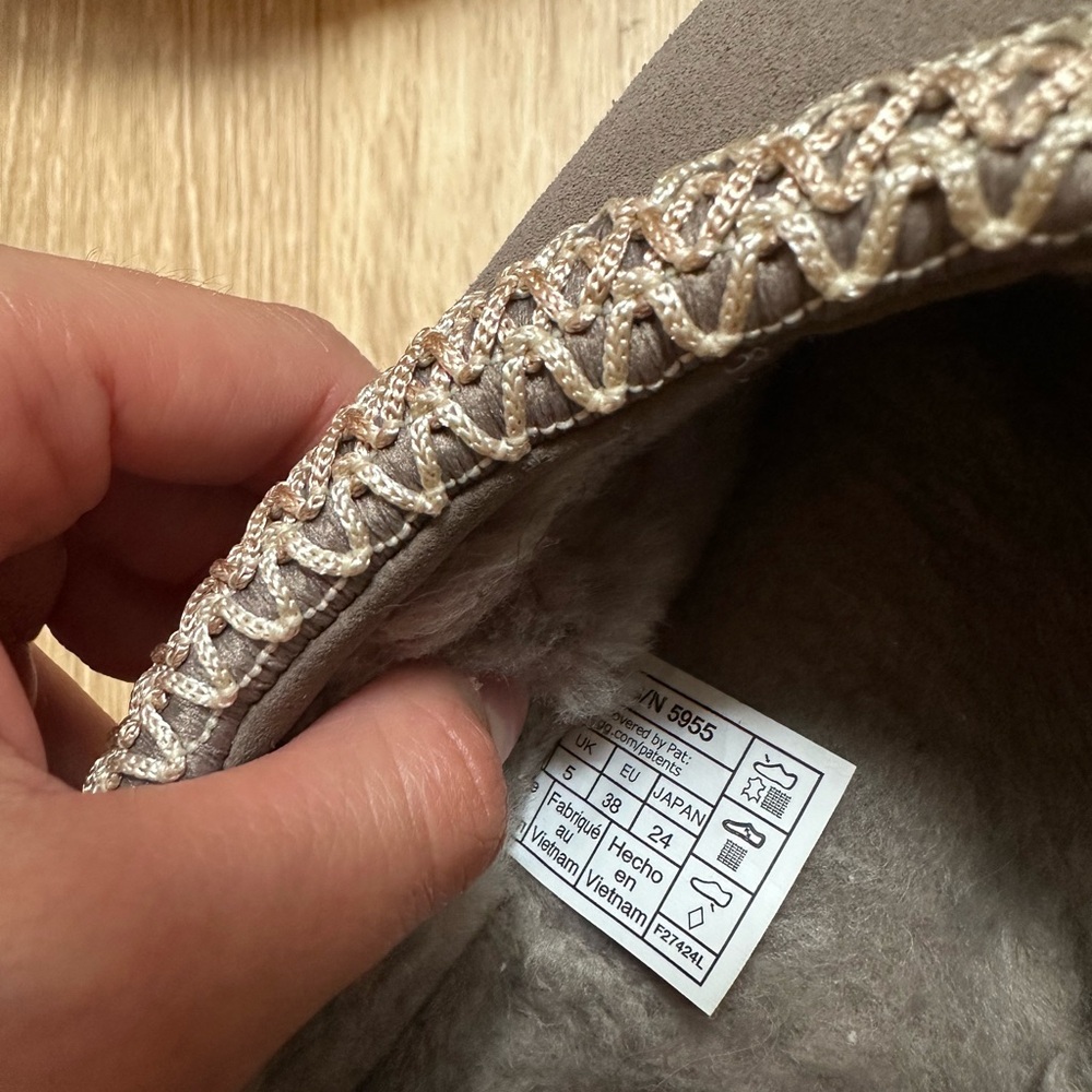 ugg mini tasman slipper slides - Picture 3 of 5